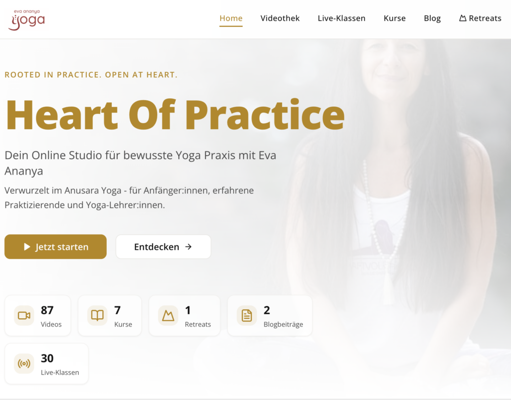 Heart of Practice by Eva Ananya